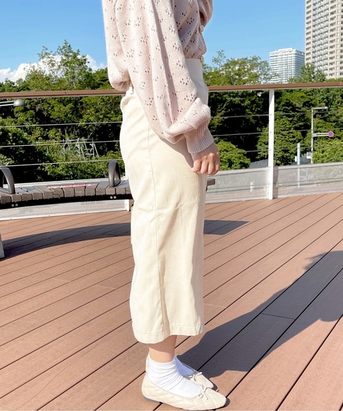 apres jour(アプレジュール)の「アソートナロースカート【ZOZOTOWN限定アイテム】(スカート・レディース・ライトブラウン/ブラウン系その他/アイボリー/ブラック・X-LARGE/フリー)」の10枚目の写真