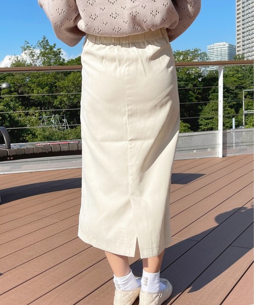 apres jour(アプレジュール)の「アソートナロースカート【ZOZOTOWN限定アイテム】(スカート・レディース・ライトブラウン/ブラウン系その他/アイボリー/ブラック・X-LARGE/フリー)」の11枚目の写真