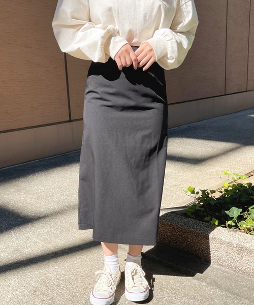 apres jour(アプレジュール)の「アソートナロースカート【ZOZOTOWN限定アイテム】(スカート・レディース・ライトブラウン/ブラウン系その他/アイボリー/ブラック・X-LARGE/フリー)」の13枚目の写真