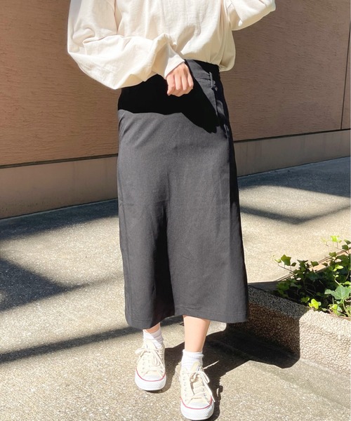 apres jour(アプレジュール)の「アソートナロースカート【ZOZOTOWN限定アイテム】(スカート・レディース・ライトブラウン/ブラウン系その他/アイボリー/ブラック・X-LARGE/フリー)」の14枚目の写真