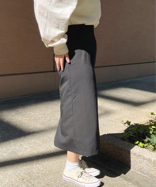 apres jour(アプレジュール)の「アソートナロースカート【ZOZOTOWN限定アイテム】(スカート・レディース・ライトブラウン/ブラウン系その他/アイボリー/ブラック・X-LARGE/フリー)」の16枚目の写真