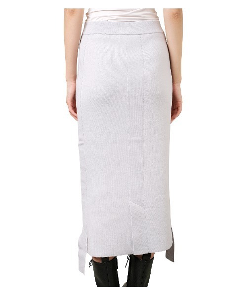 LE CIEL BLEU(ルシェルブルー)の「Wool Smooth Skirt(スカート・レディース・ライトグレー/ブラック/レッド/ブルー・36)」の19枚目の写真