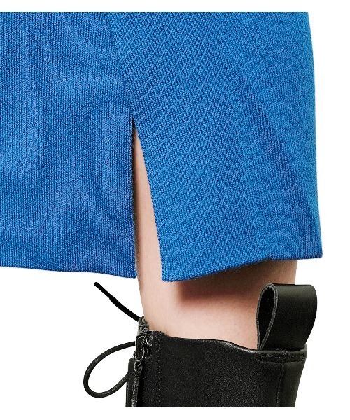 LE CIEL BLEU(ルシェルブルー)の「Wool Smooth Skirt(スカート・レディース・ライトグレー/ブラック/レッド/ブルー・36)」の9枚目の写真