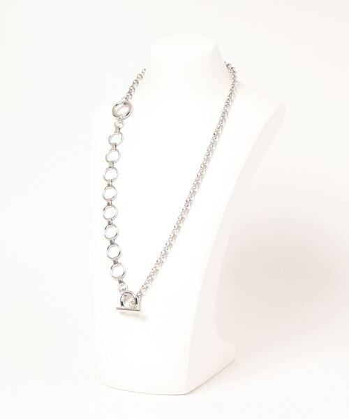 PUBLIC TOKYO（パブリックトウキョウ）の「ラリエットチェーン2WAYネックレス（ネックレス・レディース・シルバー/ゴールド・FREE）」の3枚目の写真