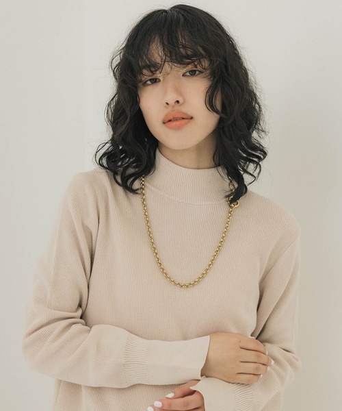 PUBLIC TOKYO（パブリックトウキョウ）の「ラリエットチェーン2WAYネックレス（ネックレス・レディース・シルバー/ゴールド・FREE）」の17枚目の写真