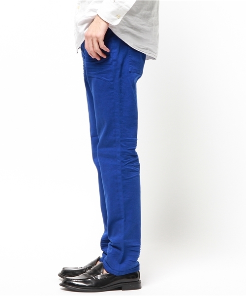 VENCEEXCHANGE（ヴァンスエクスチェンジ）の「ストレッチツイルスキニーパンツ            （その他パンツ・メンズ・オフホワイト/ロイヤルブルー・SMALL/LARGE/MEDIUM）」の7枚目の写真