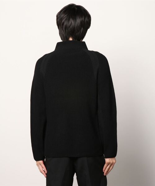 【take様】ESTNATION エストネーション モックネックニット ESTNATION / 畦モックネックウールニット＜ZEGNA BARUFFA