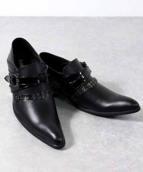 【セール】LOVETUNTER / アップトゥダブルベルトシューズ (1956)（ドレスシューズ）｜LOVEHUNTER（ラブハンター）