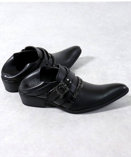 【セール】LOVETUNTER / アップトゥダブルベルトシューズ (1956)（ドレスシューズ）｜LOVEHUNTER（ラブハンター）