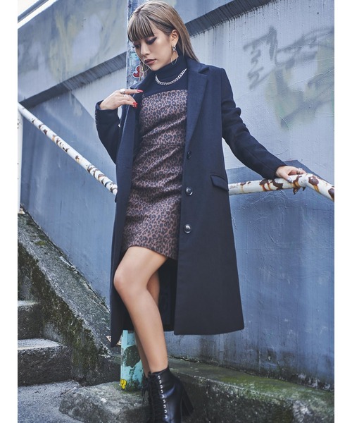 Iラインシングルチェスターコート