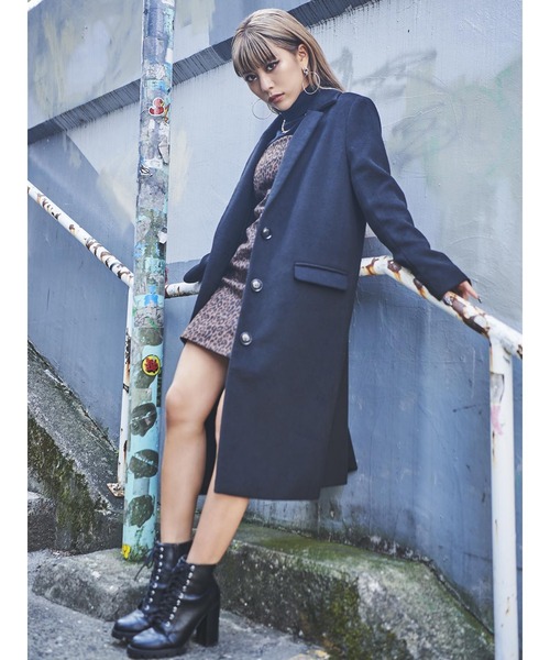 Iラインシングルチェスターコート