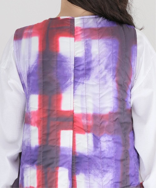 STUSSY(ステューシー)の「【STUSSY / ステューシー】Blurry Quilted Dress(ワンピース・レディース・パープル・FREE)」の9枚目の写真