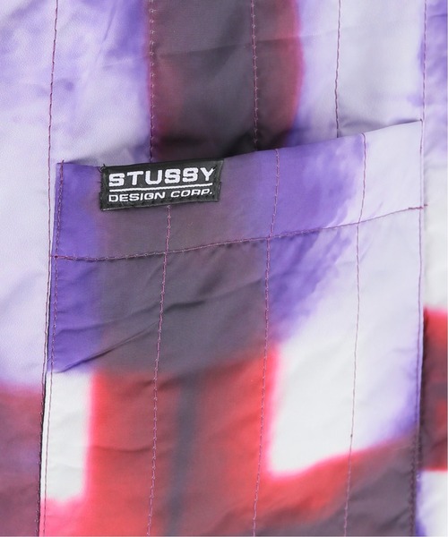 STUSSY(ステューシー)の「【STUSSY / ステューシー】Blurry Quilted Dress(ワンピース・レディース・パープル・FREE)」の12枚目の写真