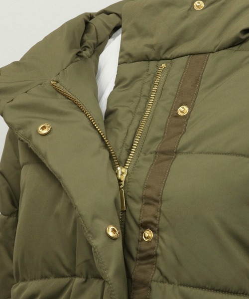 TOKYO SHIRTS(トウキョウシャツ)の「ファイバーダウン(ダウンジャケット/コート・レディース・ネイビー/アイボリー/マスタード/カーキ・M/L)」の5枚目の写真