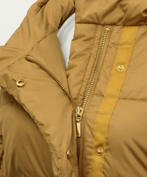 TOKYO SHIRTS(トウキョウシャツ)の「ファイバーダウン(ダウンジャケット/コート・レディース・ネイビー/アイボリー/マスタード/カーキ・M/L)」の9枚目の写真