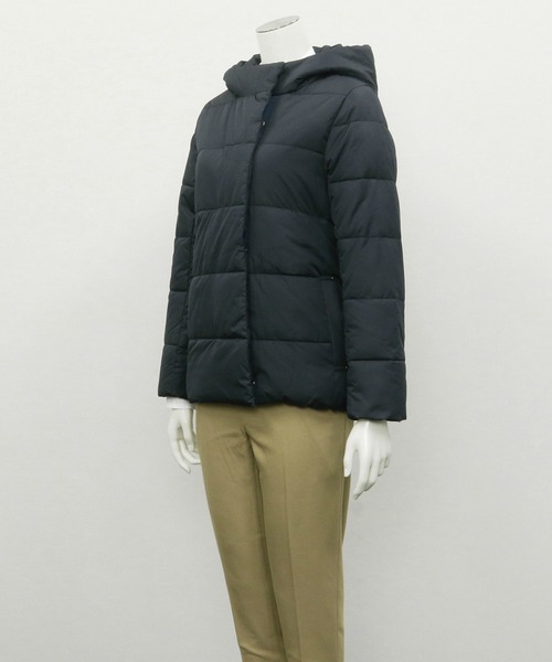 TOKYO SHIRTS(トウキョウシャツ)の「ファイバーダウン(ダウンジャケット/コート・レディース・ネイビー/アイボリー/マスタード/カーキ・M/L)」の8枚目の写真