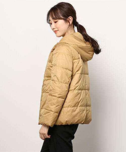 TOKYO SHIRTS(トウキョウシャツ)の「ファイバーダウン(ダウンジャケット/コート・レディース・ネイビー/アイボリー/マスタード/カーキ・M/L)」の22枚目の写真