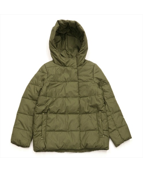 TOKYO SHIRTS(トウキョウシャツ)の「ファイバーダウン(ダウンジャケット/コート・レディース・ネイビー/アイボリー/マスタード/カーキ・M/L)」の21枚目の写真