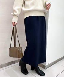 [3サイズ展開]美脚タイトロングスカート