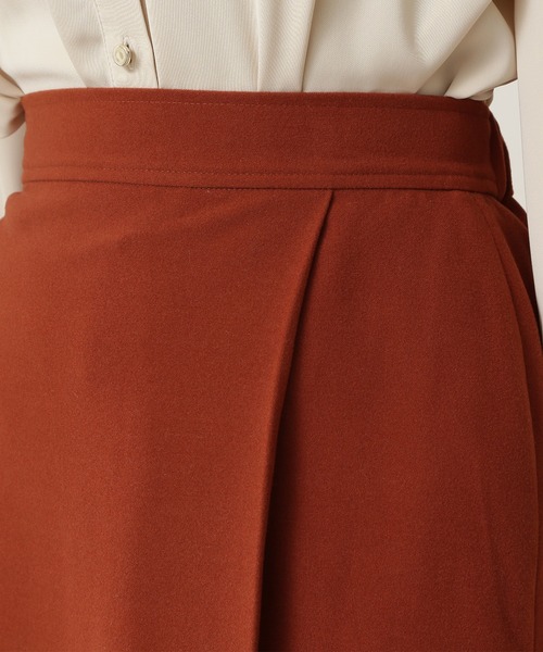 N.(N. Natural Beauty Basic)(エヌエヌナチュラルビューティーベーシック)の「【S Size Line】◆キモウラップスカート(スカート・レディース・グレー/モカ/レッド系・SMALL/MEDIUM)」の8枚目の写真