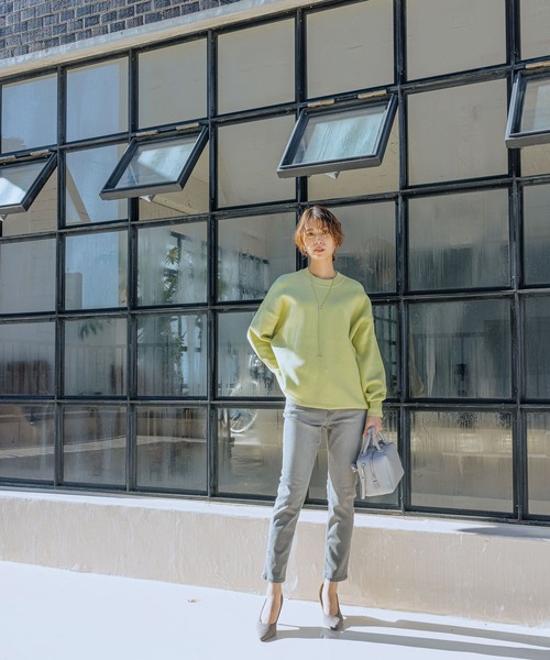 BAYFLOW(ベイフロー)の「【BAYFLOW DENIM】ハイウエストテーパード(デニムパンツ・レディース・ライトブルー/ブラック/グレー/オフホワイト/ブルー・24inch/25inch/26inch/23inch/22inch)」の11枚目の写真