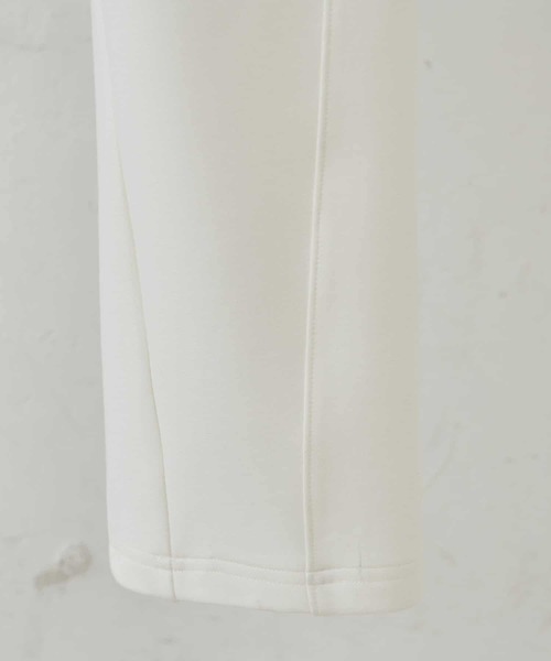 BEARDSLEY（ビアズリー）の「パギンスよりゆとりのあるシルエット ダンボールテーパードパンツ（その他パンツ・レディース・ホワイト/ブラック・FREE）」の10枚目の写真