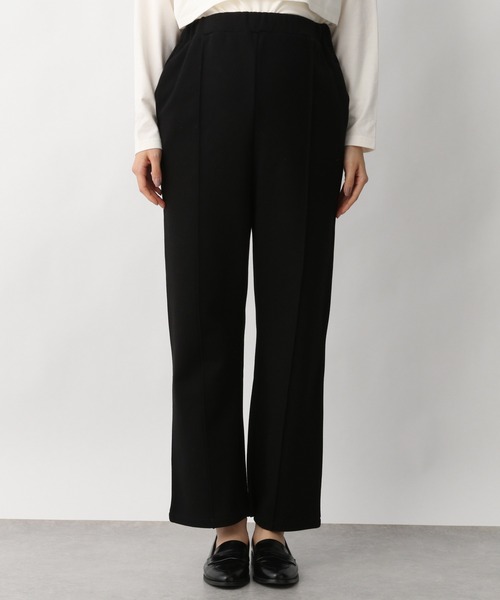 LEPSIM（レプシィム）の「マタニティ／センターピンタックフレアパンツ　258075（マタニティウェア/グッズ・レディース・ブラック/ブルー/グレイッシュベージュ・FREE）」の18枚目の写真