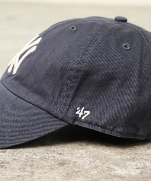 '47（フォーティーセブン）の「【 ’47BRAND / フォーティーセブンブランド 】 CLEAN UP VINTAGE CAP  クリーンナップ ヴィンテージキャップ ベースボールキャップ（キャップ・メンズ・ネイビー系1/ネイビー系2/ネイビー系3/ネイビー系4・FREE）」の6枚目の写真