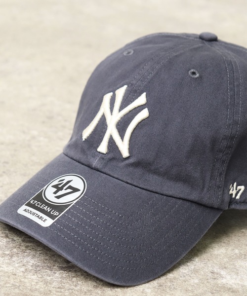 '47（フォーティーセブン）の「【 ’47BRAND / フォーティーセブンブランド 】 CLEAN UP VINTAGE CAP  クリーンナップ ヴィンテージキャップ ベースボールキャップ（キャップ・メンズ・ネイビー系1/ネイビー系2/ネイビー系3/ネイビー系4・FREE）」の10枚目の写真