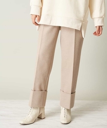 A de a.v.v | 【SET UP対応】メルトンストレートパンツ(その他パンツ)