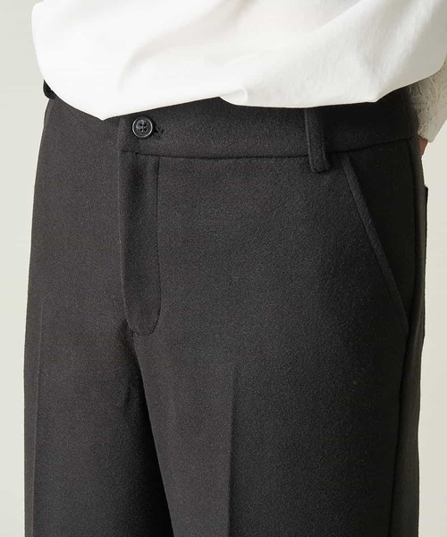 A de a.v.v（アードアー・ヴェ・ヴェ）の「（SET UP対応）メルトンストレートパンツ（その他パンツ・レディース・ブラック/ベージュ・38/36）」の14枚目の写真