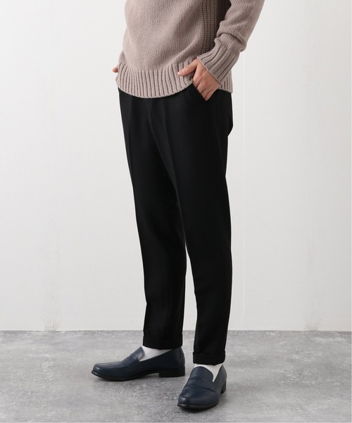 EDIFICE(エディフィス)の「メランジ ツィード イージーパンツ(その他パンツ・メンズ・ベージュ/グレー/ブラック・MEDIUM/X-LARGE/SMALL/LARGE)」の22枚目の写真