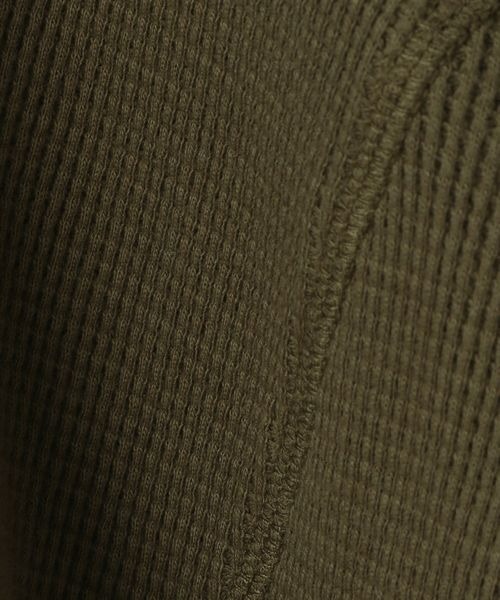 LOWRYS FARM(ローリーズファーム)の「ワッフルステッチプルオーバー 261171(Tシャツ/カットソー・キッズ・ブラック/カーキ/アイボリー・110cm/120cm/130cm/140cm/150cm)」の7枚目の写真