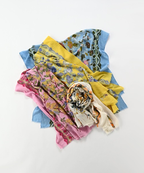 45R（フォーティファイブアール）の「フロートのお花畑ストール