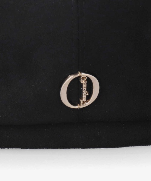 Chapeau d' O(シャポードオー)の「Chapeau d' O Suede Monty Beret(ハンチング/ベレー帽・レディース・ピンク/ベージュ/ブラック・M/57.5cm)」の8枚目の写真