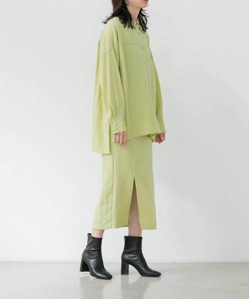 LOWRYS FARM（ローリーズファーム）の「オックスタイトスカート　262697（スカート・レディース・グリーン/ベージュ/ブルー/チャコールグレー・FREE）」の8枚目の写真