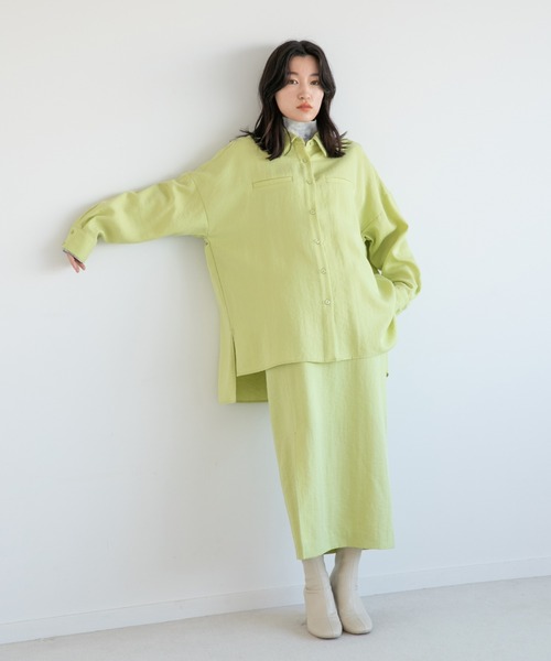 LOWRYS FARM（ローリーズファーム）の「オックスタイトスカート　262697（スカート・レディース・グリーン/ベージュ/ブルー/チャコールグレー・FREE）」の20枚目の写真