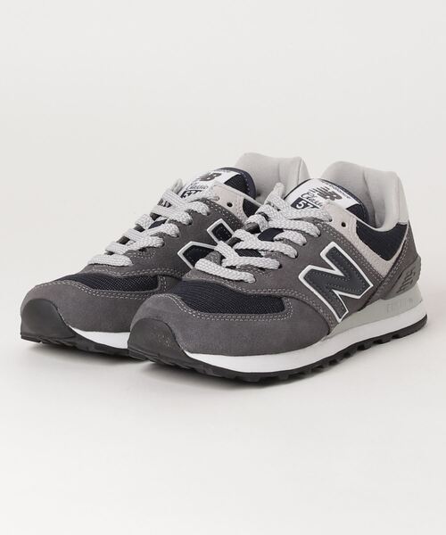 NEW BALANCE（ニューバランス）の「ML574（スニーカー・メンズ・グレー/レッド系その他/オフホワイト/ネイビー系・22.5cm/23.5cm/24.5cm/25.5cm/26.5cm/27.5cm/28.5cm/23.0cm/24.0cm/25.0cm/26.0cm/27.0cm/28.0cm/29.0cm）」の3枚目の写真
