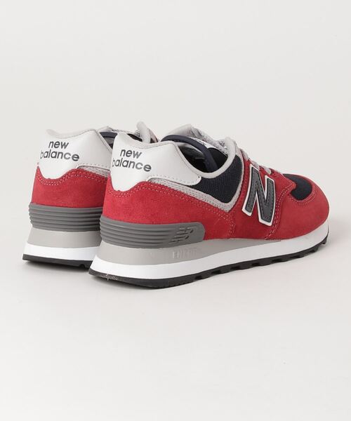 NEW BALANCE（ニューバランス）の「ML574（スニーカー・メンズ・グレー/レッド系その他/オフホワイト/ネイビー系・22.5cm/23.5cm/24.5cm/25.5cm/26.5cm/27.5cm/28.5cm/23.0cm/24.0cm/25.0cm/26.0cm/27.0cm/28.0cm/29.0cm）」の5枚目の写真