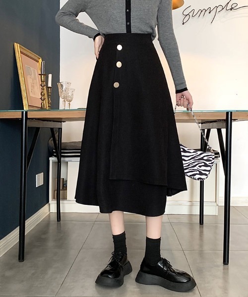セール Urge アシンメトリー ロング スカート スカート Urge アージコロン のファッション通販 Zozotown