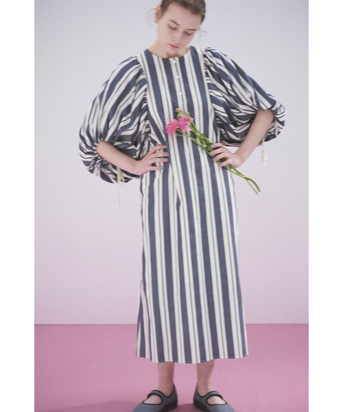 キャンディスリーブストライプワンピース CAROLINA GLASER（カロリナ グレイサー）の「CAROLINA GLASER / ビッグ