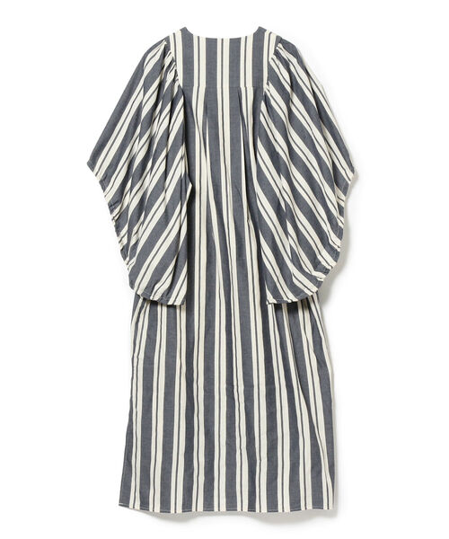 CAROLINA GLASER（カロリナ グレイサー）の「CAROLINA GLASER / ビッグスリーブ ストライプ ワンピース（ワンピース・レディース・ネイビー/ブラウン・ONE SIZE）」の21枚目の写真