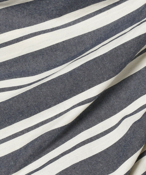 CAROLINA GLASER（カロリナ グレイサー）の「CAROLINA GLASER / ビッグスリーブ ストライプ ワンピース（ワンピース・レディース・ネイビー/ブラウン・ONE SIZE）」の20枚目の写真