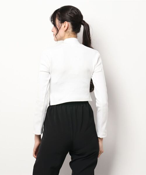 FIG&VIPER（フィグアンドバイパー）の「ハイネックリブZIPTOP（ニット/セーター・レディース・ホワイト/ブラック/グレー/ブルー・FREE）」の21枚目の写真