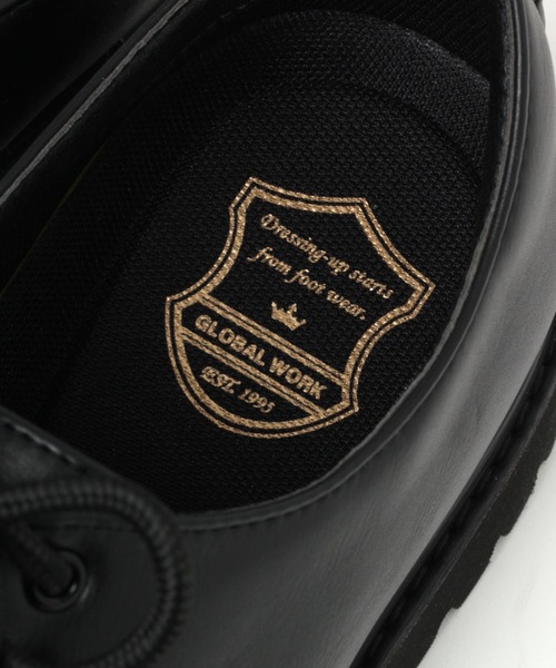 GLOBAL WORK(グローバルワーク)の「LIGHTTECHポストマン/261973(ドレスシューズ・メンズ・その他/ベージュ/ブラック・LARGE/MEDIUM)」の8枚目の写真