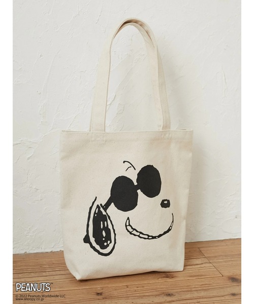 Green　Parks（グリーンパークス）の「■SNOOPY フェイスptトート＊（トートバッグ・レディース・A/B・FREE）」の11枚目の写真