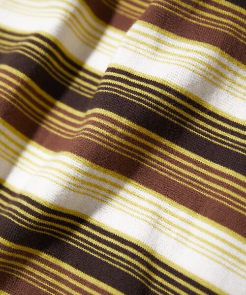 NAUTICA（ノーティカ）の「NAUTICA/ノーティカ Multi Border L/S Tee（Tシャツ/カットソー・メンズ・ライトグレー/ネイビー/イエロー・MEDIUM/LARGE/X-LARGE/XX-LARGE）」の17枚目の写真