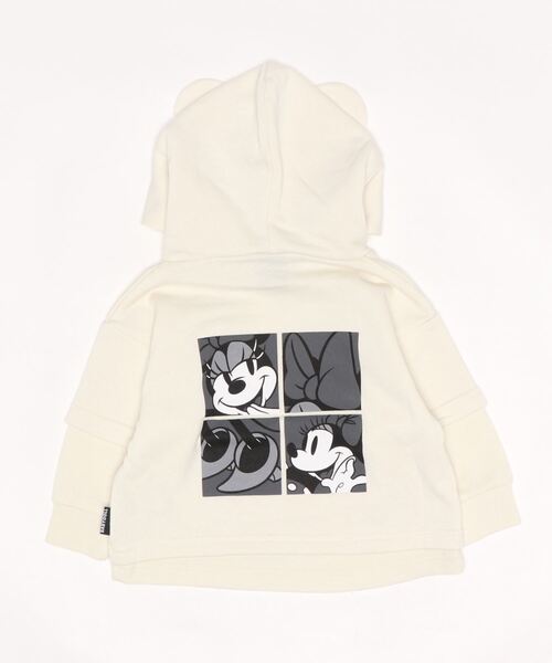 Disney(ディズニー)の「ディズニー ワッフルレイヤードパーカー 6228K(パーカー・キッズ・その他7/その他5・80cm/130cm/140cm/110cm/120cm/100cm/90cm)」の3枚目の写真