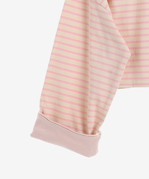 MAJESTIC LEGON（マジェスティックレゴン）の「ボーダーショートトップス（Tシャツ/カットソー・レディース・ホワイト系その他2/ピンク系その他2/グリーン系その他/ブラック系その他・MEDIUM）」の16枚目の写真