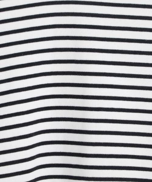 MAJESTIC LEGON（マジェスティックレゴン）の「ボーダーショートトップス（Tシャツ/カットソー・レディース・ホワイト系その他2/ピンク系その他2/グリーン系その他/ブラック系その他・MEDIUM）」の18枚目の写真